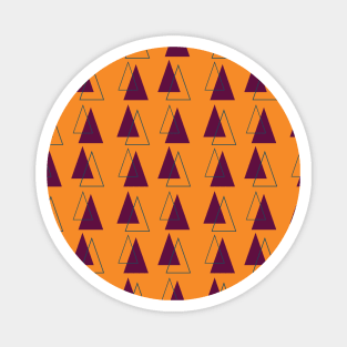 Triangle Seamless Pattern 014#001 Magnet